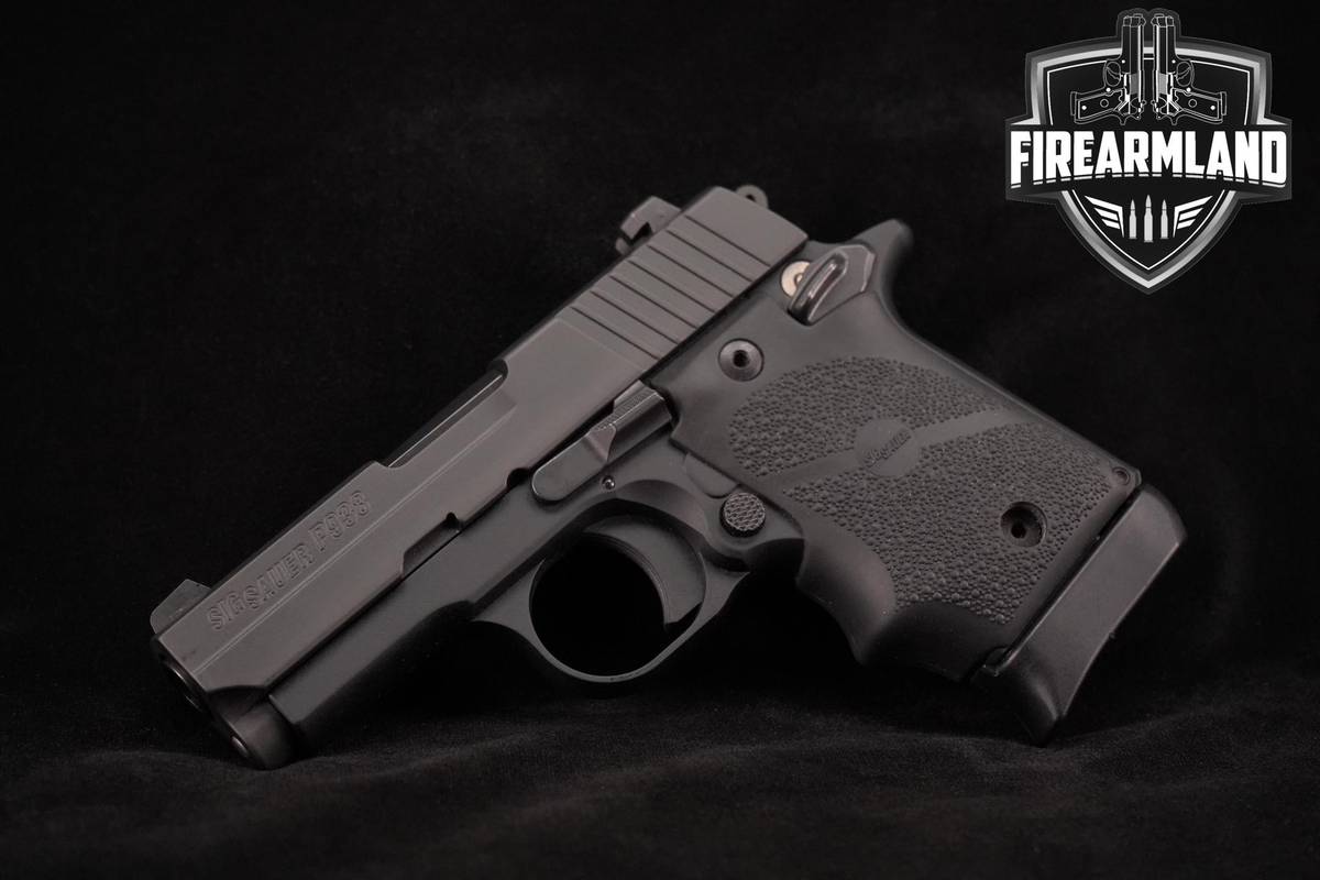 Sig Sauer P938 Nitron 9mm 3" Nitron P 938 +ORIG CASE & HOLSTER