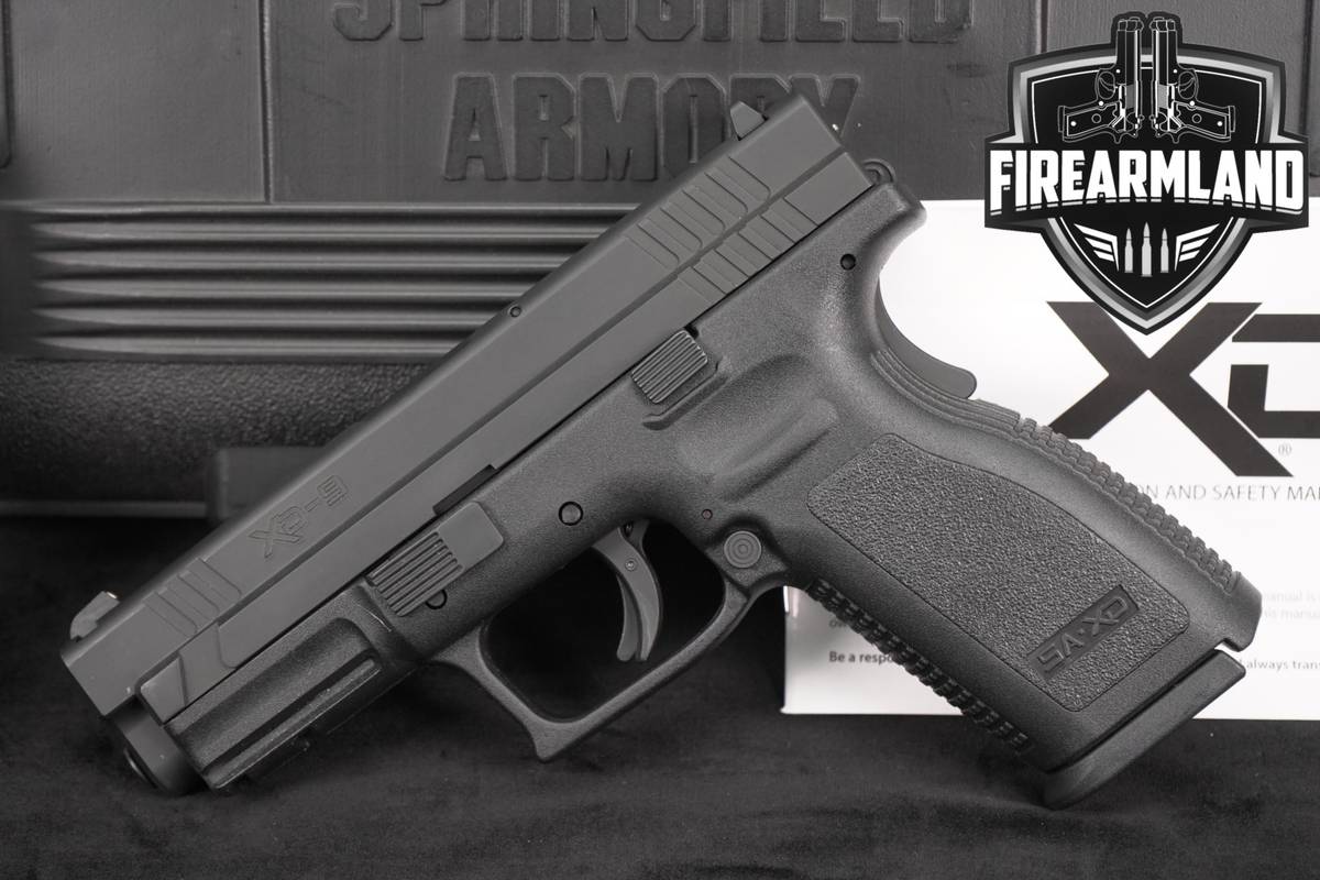Springfield Armory XD-9 Service Model 9mm 4 XD9 +2 MAGS & ORIG CASE