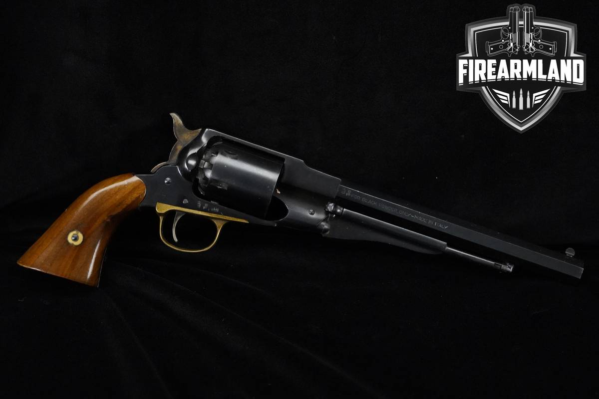 1975 Lyman-Armi San Paolo 1858 Remington New Model Army 44 BPM 8" VINTAGE