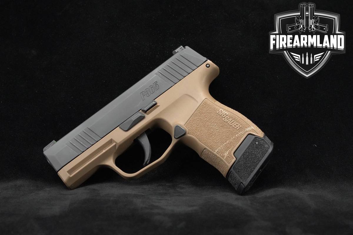 Sig Sauer P365 9mm 3.1" Two-Tone Sig-Sauer-P365 P-365 +3 MAGS & HOLSTER