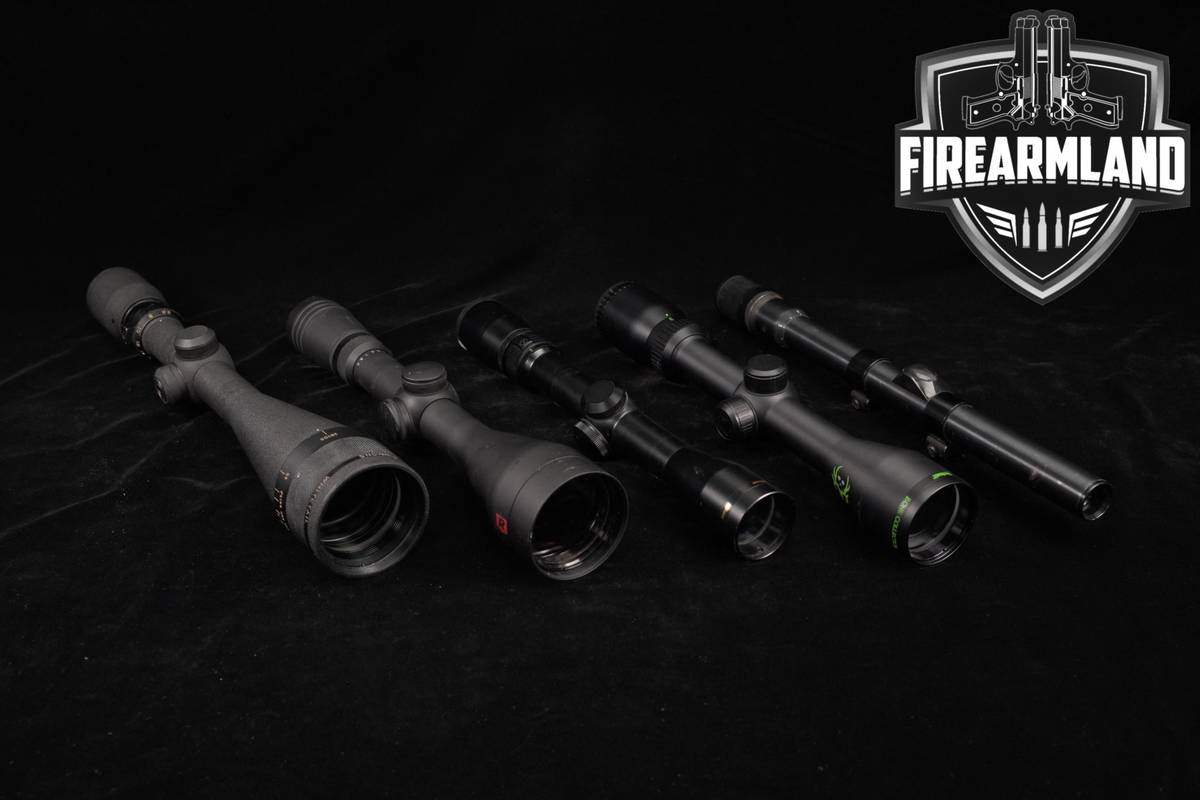 FIVE SCOPE LOT 5 Pack Sears Nikon Simmons Redfield Bushnell Scopes