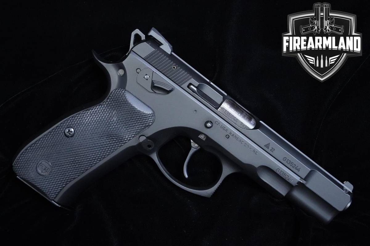 CZ 75 B Omega 9mm CZ +2 MAGS & ORIG CASE