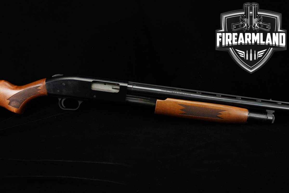 Mossberg 500A Ducks Unlimited 12-Gauge 28" Black & Hardwood 500-A