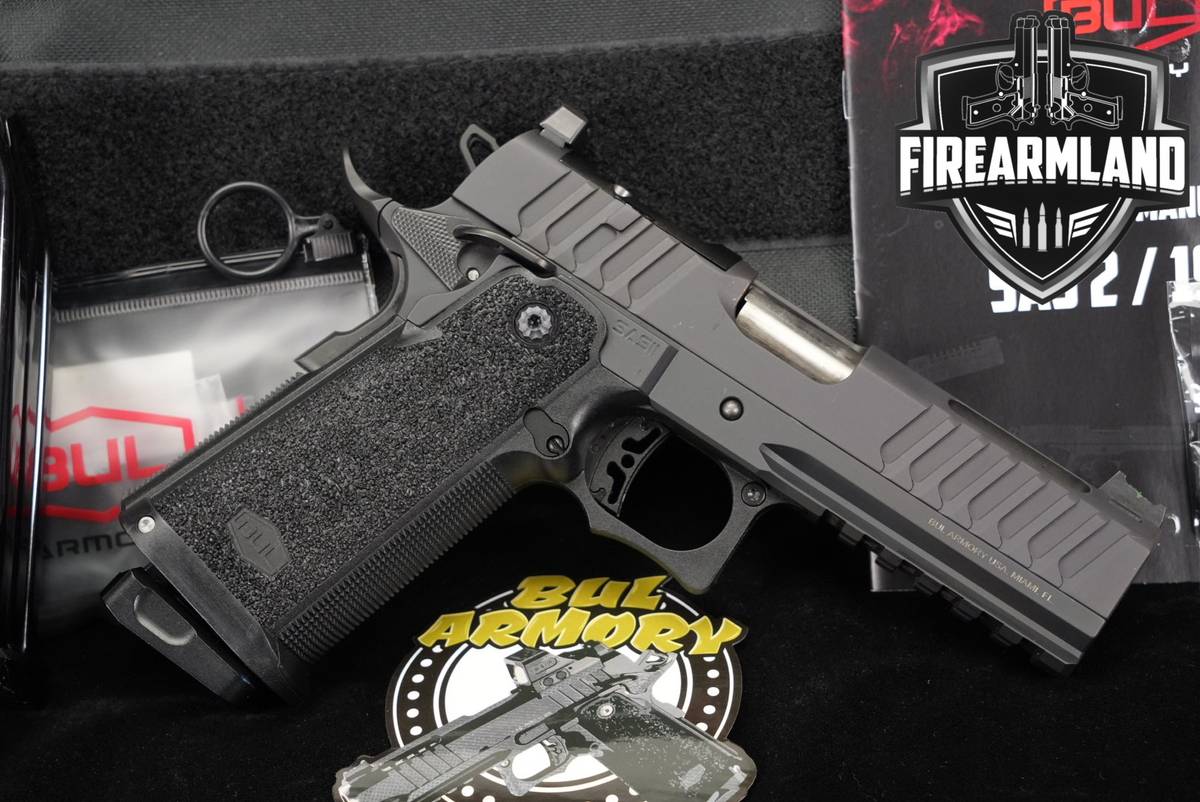 Bul Armory SAS II TAC G2 9mm Optics-Ready 1911 2011 +2 MAGS & ORIG BOX
