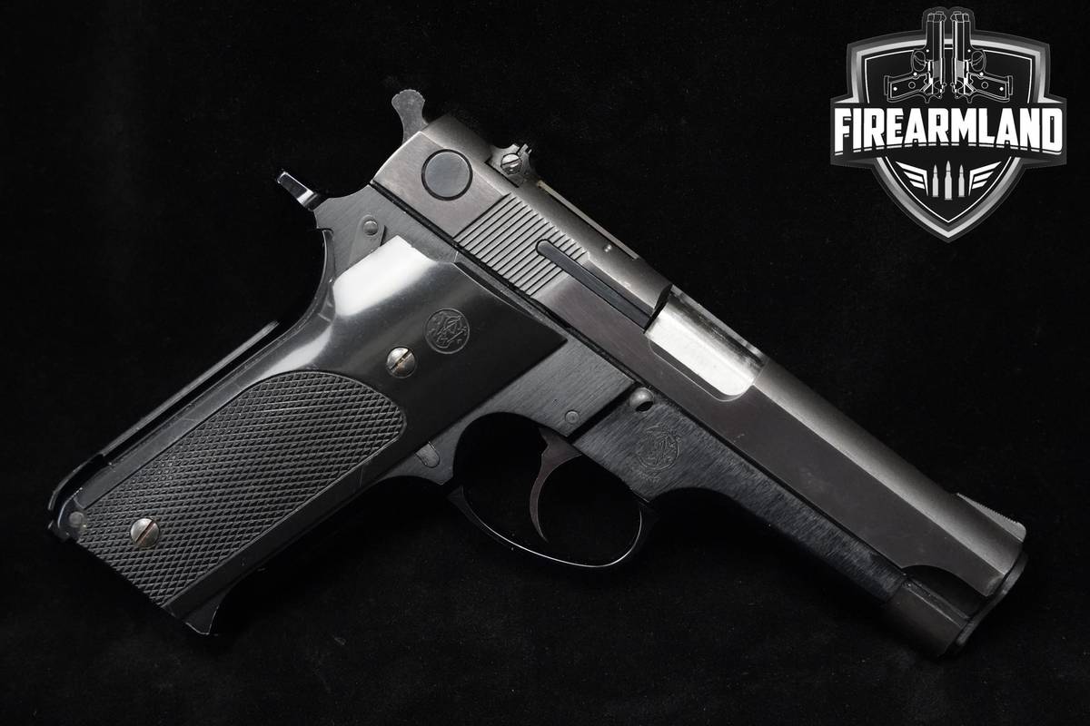 Smith & Wesson (S&W) Model 59 9mm 4" Blued S&W 59 DUTY CCW DA/SA