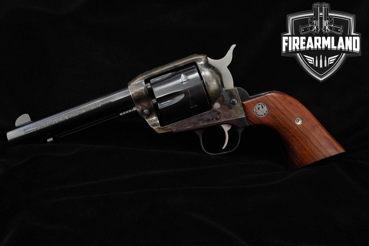 2003 Ruger Vaquero 357 Magnum 5.5" Blued/Case Hardened Steel Ruger-Vaquero