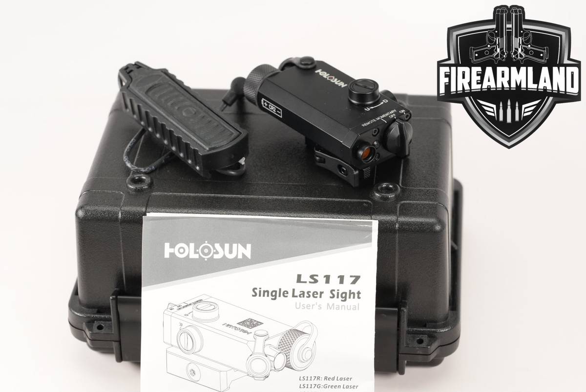 Holosun LS117G Single Laser Sight Green LS117 LS-117 +ORIG CASE