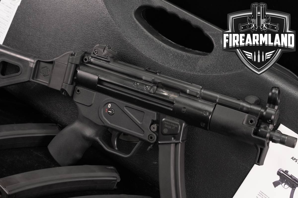 Century Arms MKE AP5-P 9mm MP AP-5 MP5 AP5P MP5K +4 MAGS & ORIG CASE