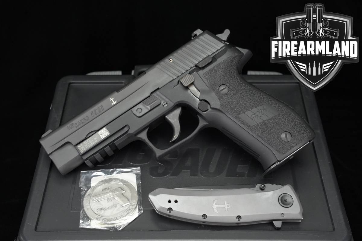 SPECIAL EDITION Sig Sauer P226 MK25, Operation Hat Trick (OHT) 9mm +3 MAGS