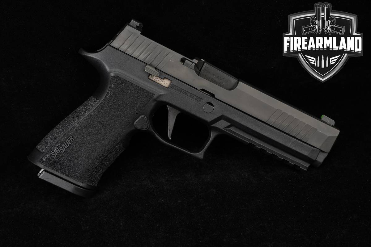 Sig Sauer P320-XTEN 10mm 5" P-320 X-Ten Optic-Ready +2 MAGS & ORIG CASE