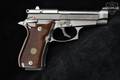 P. Beretta 84FS Cheetah .380 ACP Satin Nickel in Very Good Condition Image 3