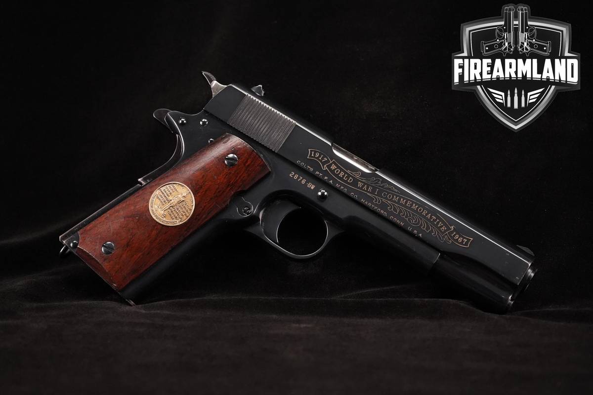 1967 Colt M1911 Belleau Wood WWI Commemorative 45 ACP 1911 5.0" LIMITED