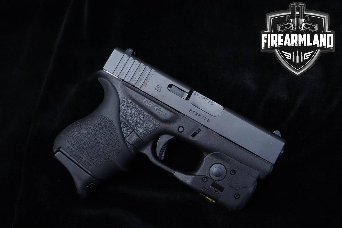 Glock 43 Slimline 9mm 3.4" Tenifer Glock G43 +2 MAGS & ORIG CASE