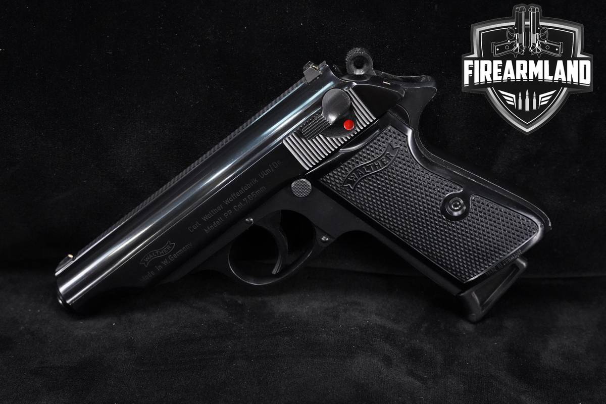 WEST-GERMAN Walther PP 32 ACP 3.9" High-Polish Blued +2 MAGS & ORIG BOX