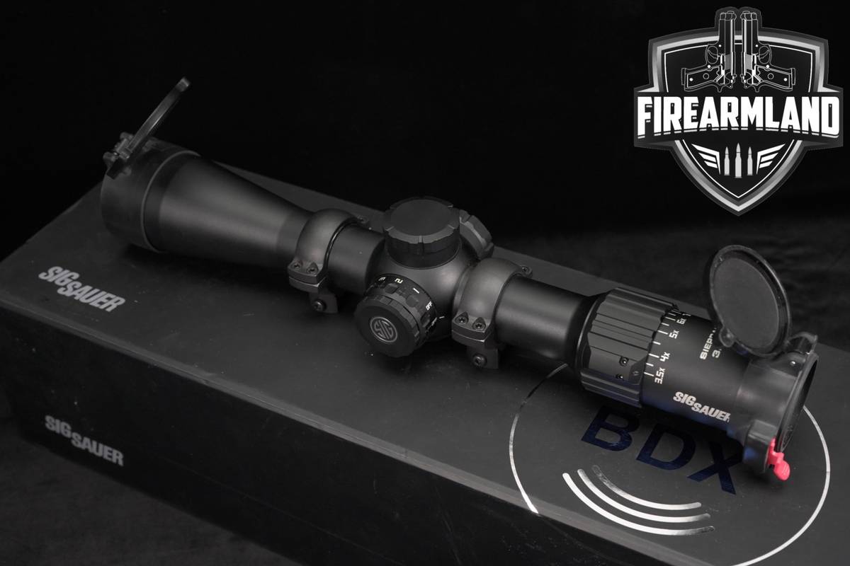 Sig Sauer Sierra3BDX 3.5-10X42MM BDX-R1 Reticle SFP Scope +ORIG BOX