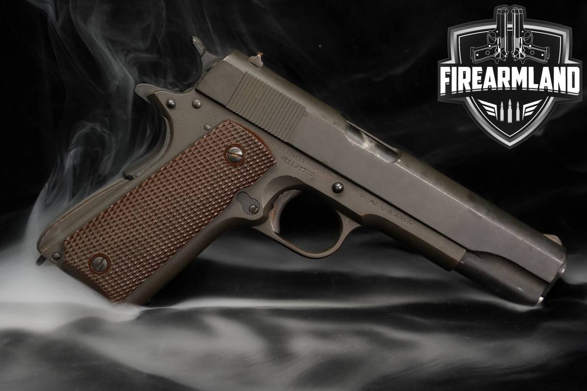 GHD INSPECTED 1943 Colt M1911A1 U.S Army United States 1911-A1 WW2 WWII