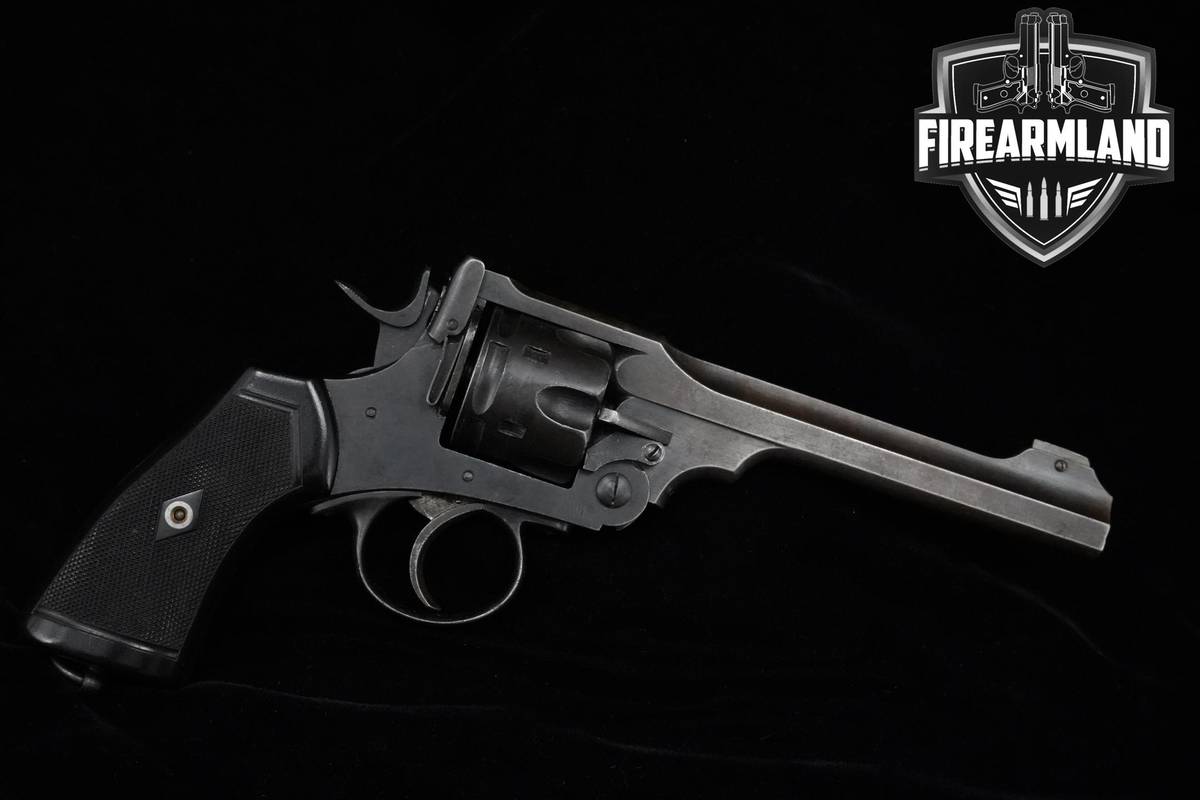 1915-1921 Webley Mark "V/VI" 455 Webley 6" Blued Mk-5/6 DA/SA WW1