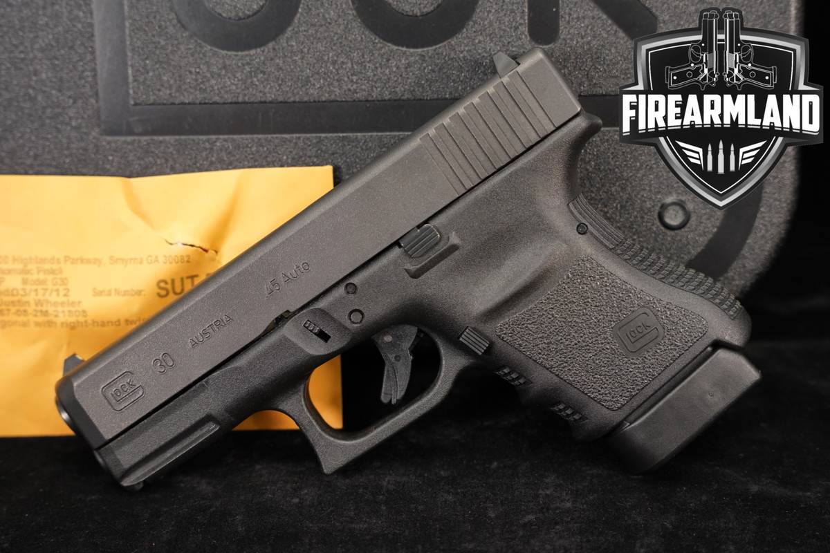 Glock 30 Gen3 G30 Gen 3 45 ACP 3.78 +ORIG CASE