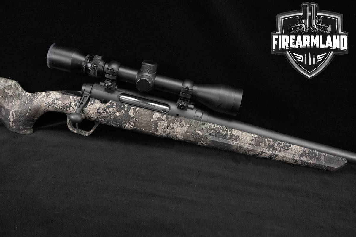Savage Arms AXIS 308 Winchester 22" Matte & STRATA Camo Hunting Rifle