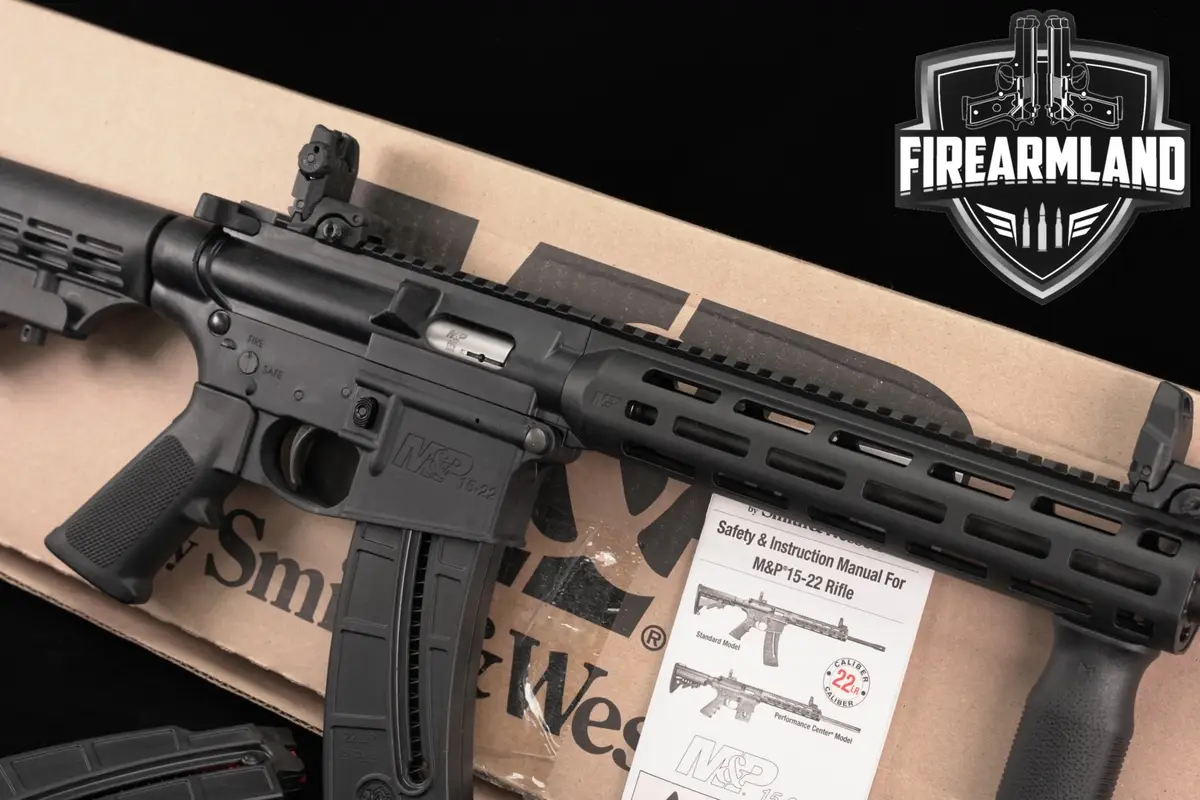 Smith & Wesson M&P15-22 Sport S&WAR-15 AR15 M&P 16.5" M-LOK +2 MAGS, CASE