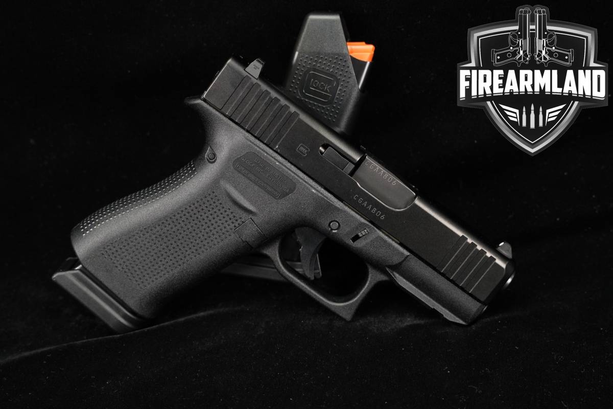 Glock 43X G43X Slimline 9mm 3.41" +2 MAGS & ORIG CASE