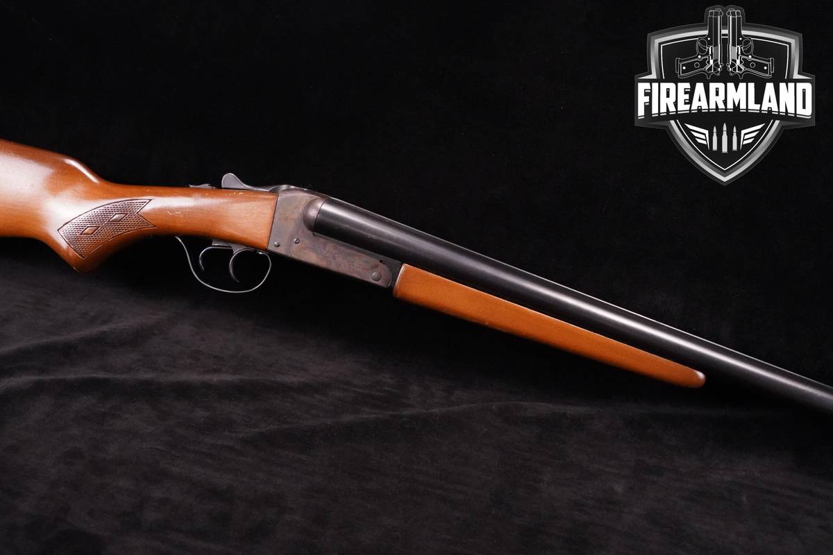 DOUBLE BARREL Stevens Model 311 Series H 12-Gauge 30 Color Case-Hardened