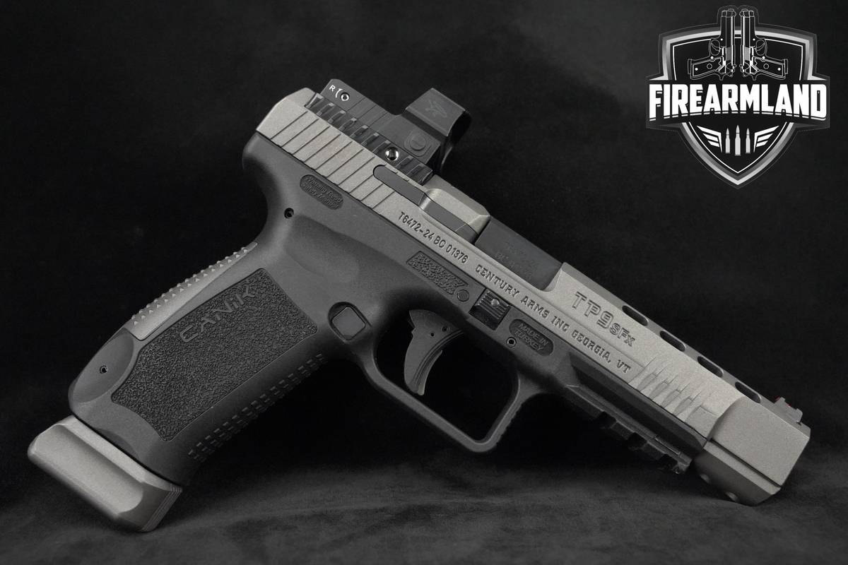 Canik TP9 SFx 9mm 5.2" Tungsten Gray Canik-TP9-SFx TP-9 +2 MAGS & HOLSTER