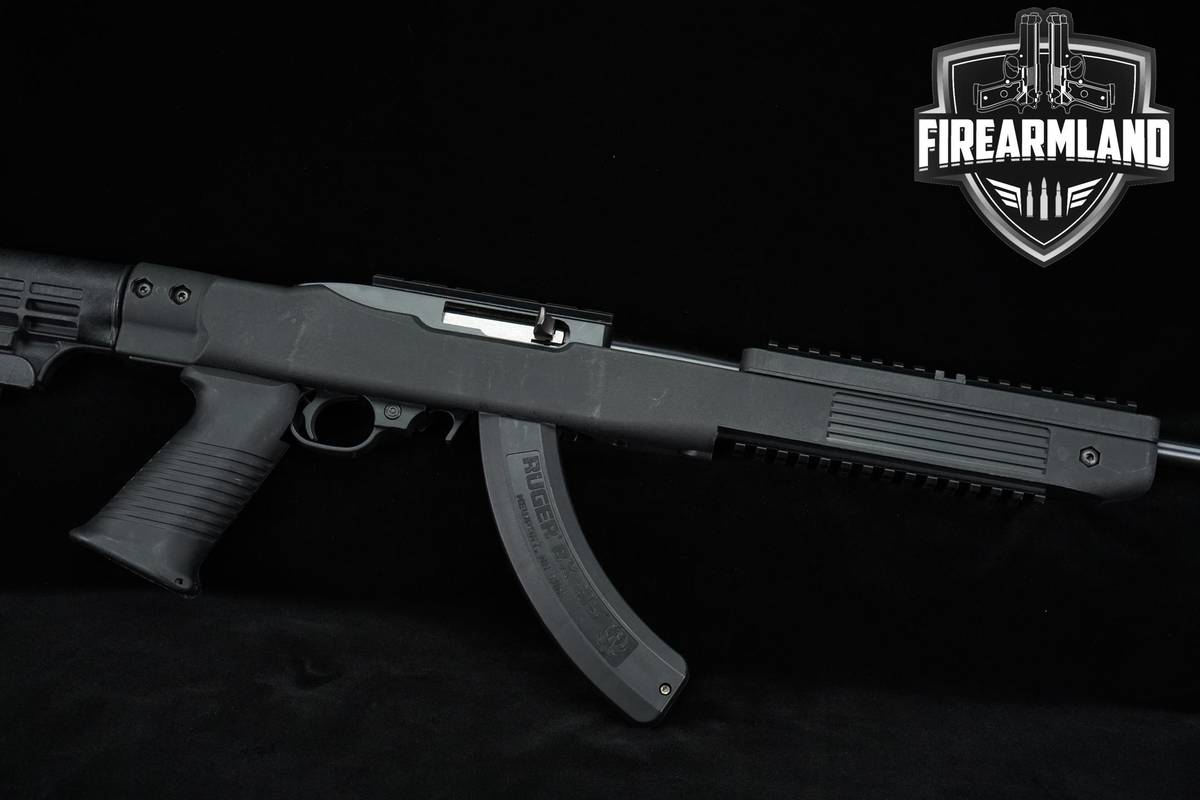 Ruger Model 10/22 Carbine Tapco Intrafuse T6 22 LR 16" Rifle 1022 +4 MAGS