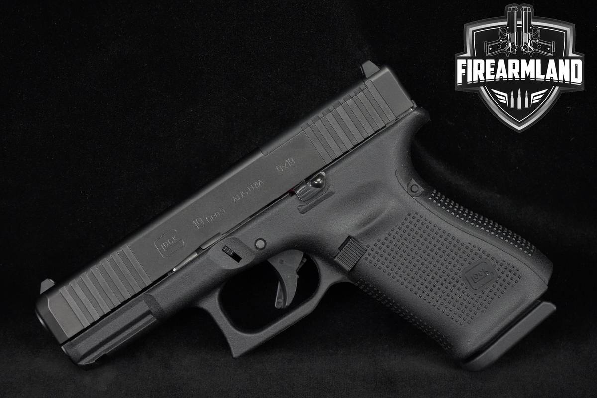 Glock 19 G19 Gen5 MOS Front Serrations 9mm 4.02 Gen 5 +3 MAGS
