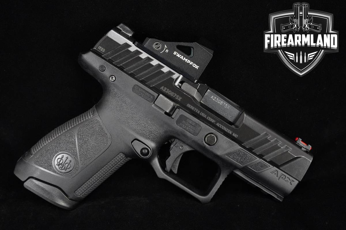 Beretta APX A1 Compact 9mm Beretta-APX A1 APXA1 +Swampfox Justice OPTIC