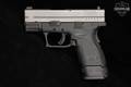 Springfield Armory XD-9 Sub-Compact 9mm Luger Two-Tone Stainless in Excellent Condition Image 3