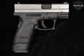 Springfield Armory XD-9 Sub-Compact 9mm Luger Two-Tone Stainless in Excellent Condition Image 4
