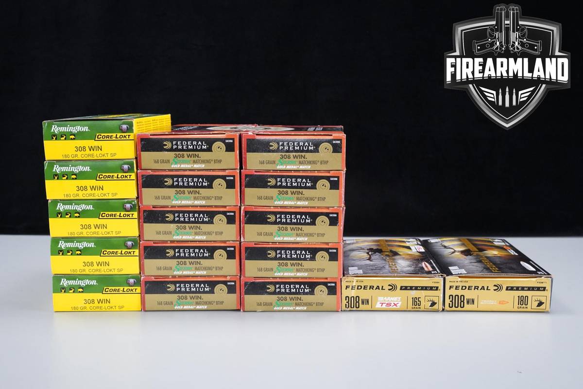 340 RDS! 308 Winchester Win Ammo