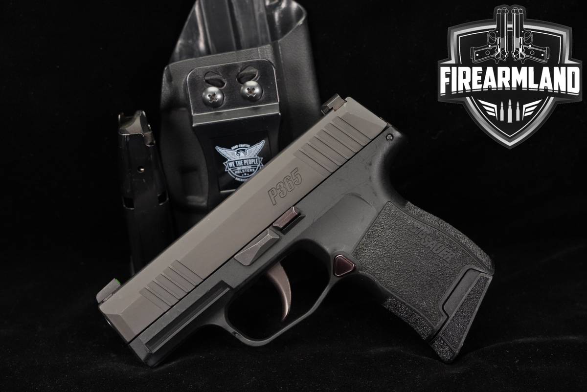 Sig Sauer P365 9mm 3.1" P 365 +2 MAGS & HOLSTER