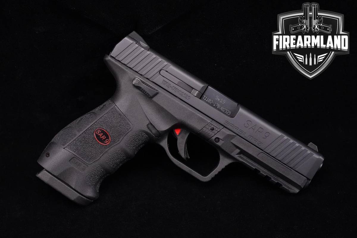 Sarsilmaz SAR9 SAR 9mm 4.4" Sarsilmaz SAR-9 SAR9 +ORIG CASE