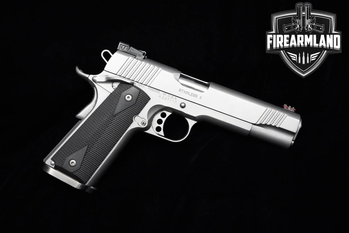 Kimber 1911 Stainless II 45 ACP 5" Matte Kimber II MATCH +ORIG CASE