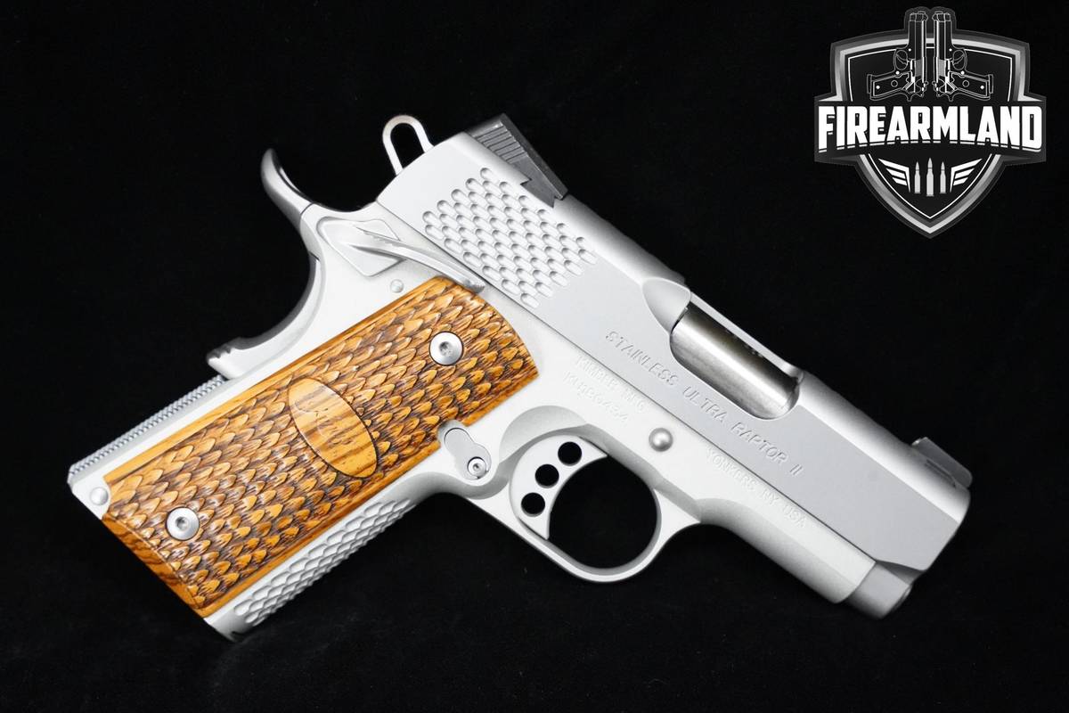 Kimber Custom Shop Stainless Ultra Raptor II 45 ACP 1911 Kimber 1911+5 MAGS