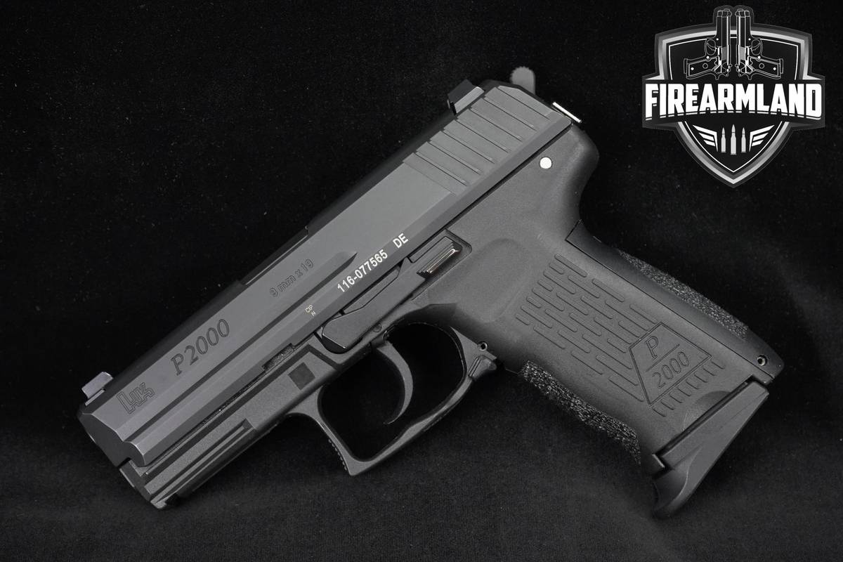 Heckler & Koch H&K HK P2000 V3 9mm 3.66" P-2000 V-3 +2 MAGS & ORIG CASE