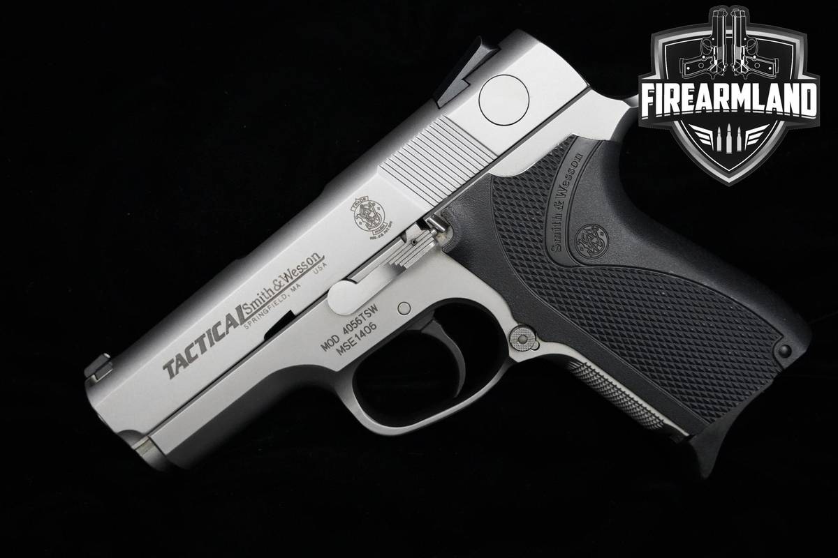 RARE 1997 Smith & Wesson (S&W) Model 4056TSW 40 S&W 3.5" Stainless 4056 TSW