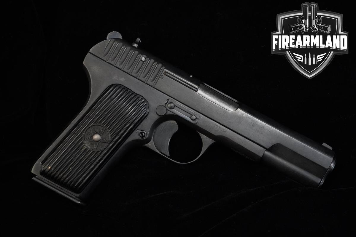 1952 Radom TT-33 Tokarev 7.62X25mm Tokarev 4.6" Blued Radom