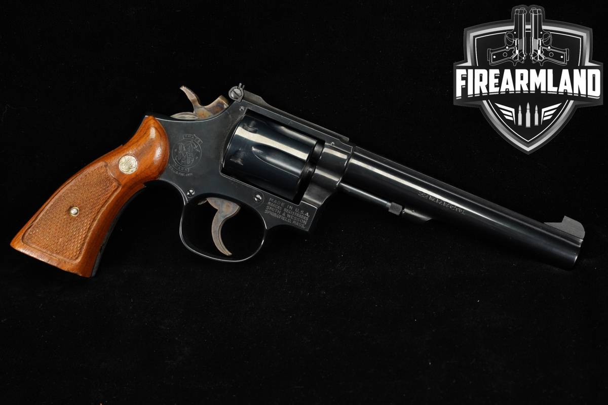 Smith & Wesson Model 48-4 S&W 22 WMR 6" Blued DA/SA