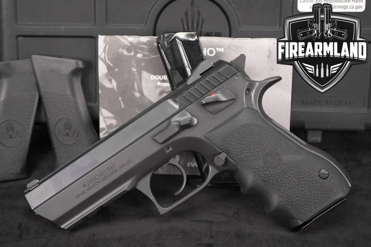 ISRAEL Weapon Industries Jericho 941 F9 9mm BABY EAGLE +2 MAGS & ORIG CASE