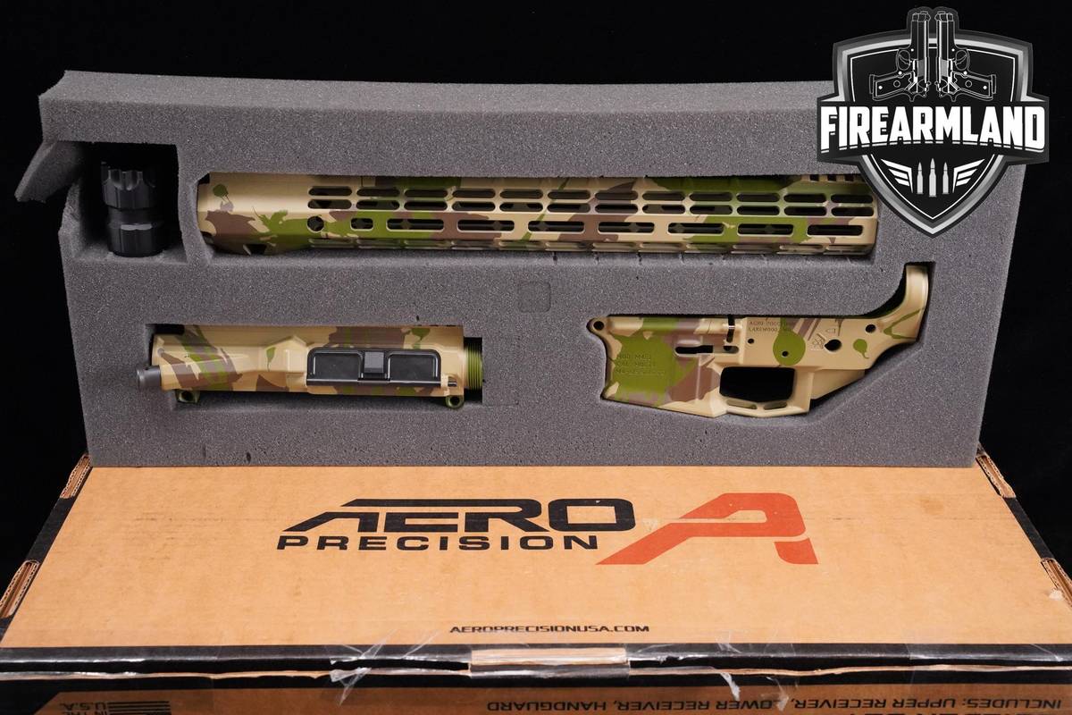 Aero Precision M4E1-T Builder Set SM15 Multi Tropical Splash