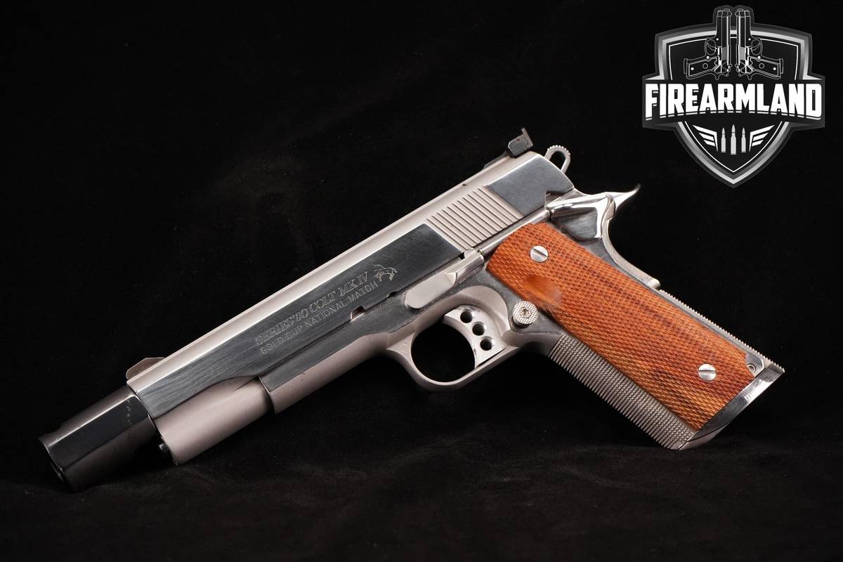 1993-1994 Colt Series 80 MK IV Gold Cup National Match 45 ACP 1911 5.0"