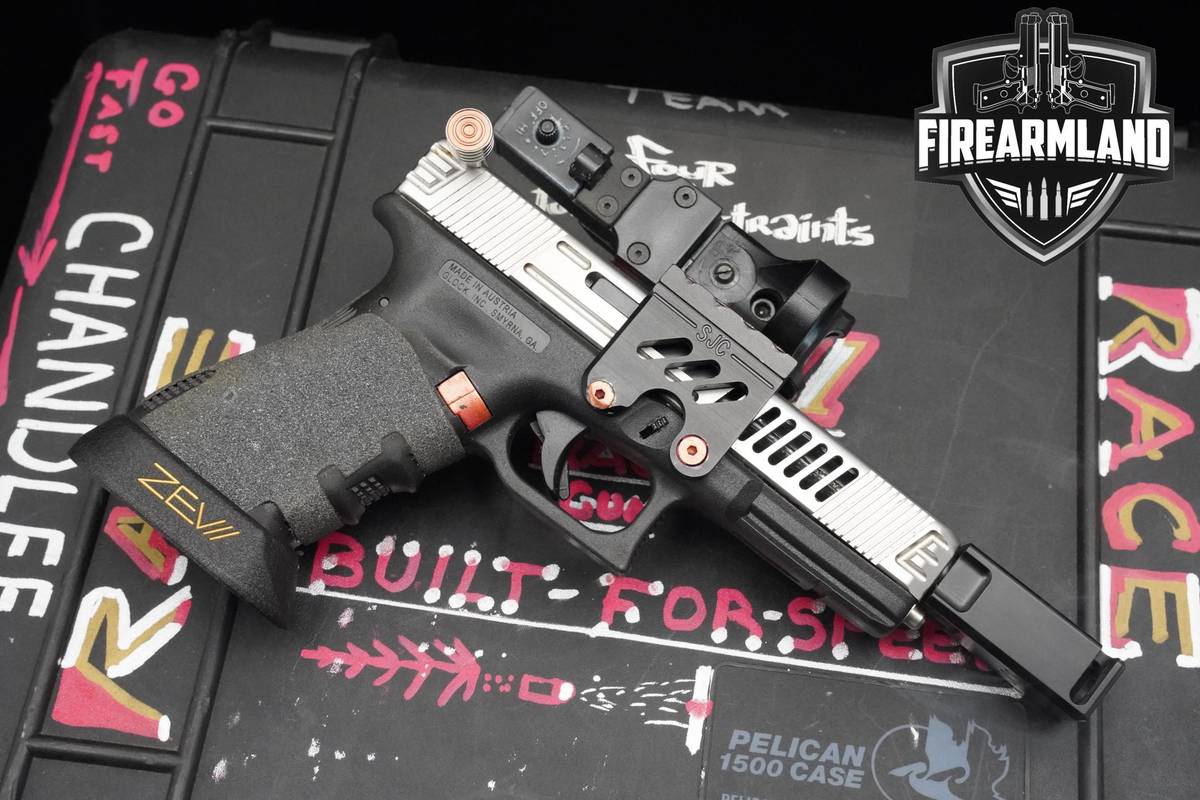 ZEV Glock 17 Gen3 RACE GUN 9mm 4.49" Two-Tone ZEV-Glock 17 +3 MAGS & OPTIC