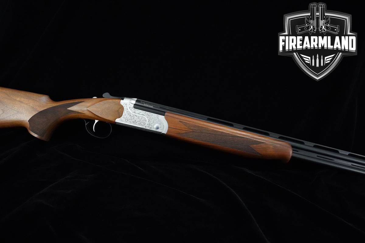 Savage Arms Stevens Model 555 26" Silver Savage Stevens 555 VENT RIB