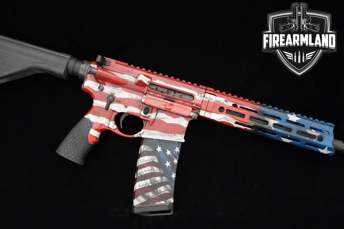 USA Daniel Defense DDM4 V7 P 300 Blackout AR-15 AR15 AR DDM4 +4 MAGS & CASE
