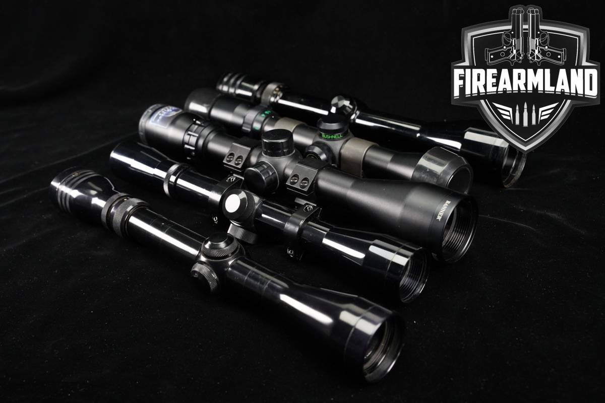 FIVE SCOPE LOT 5 Pack Redfield Bushnell Riflescope Scopes
