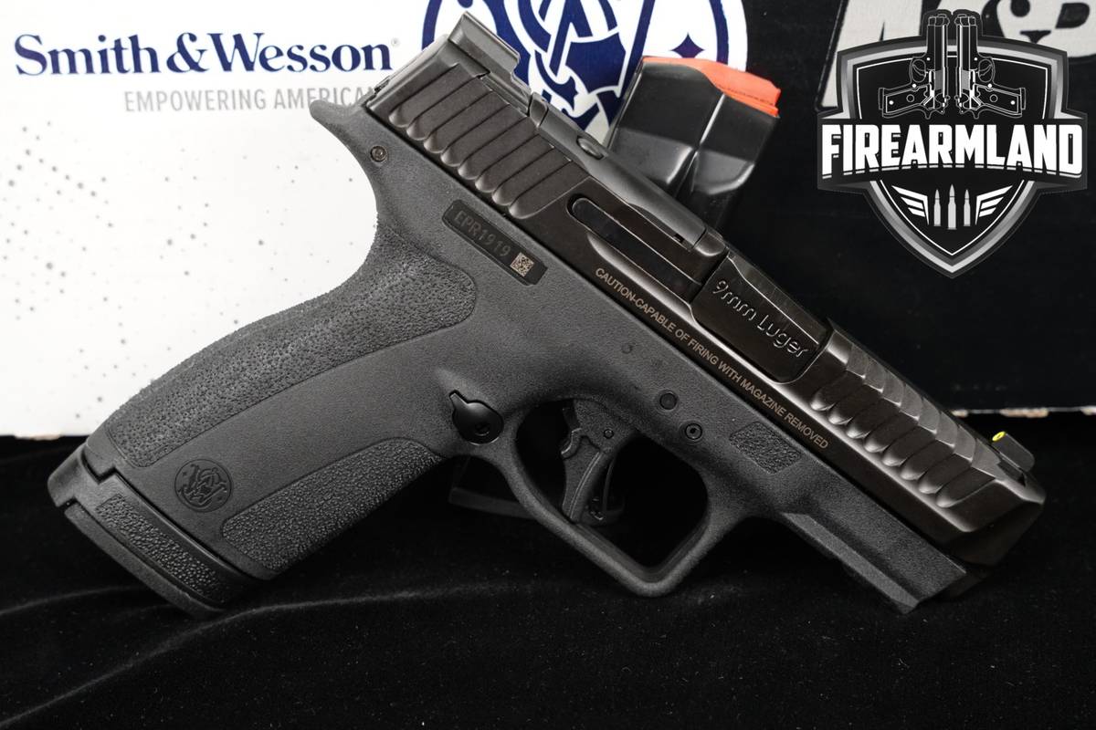Smith & Wesson M&P Shield X NTS S&W 9mm Optics-Ready 3.6" +2 MAGS