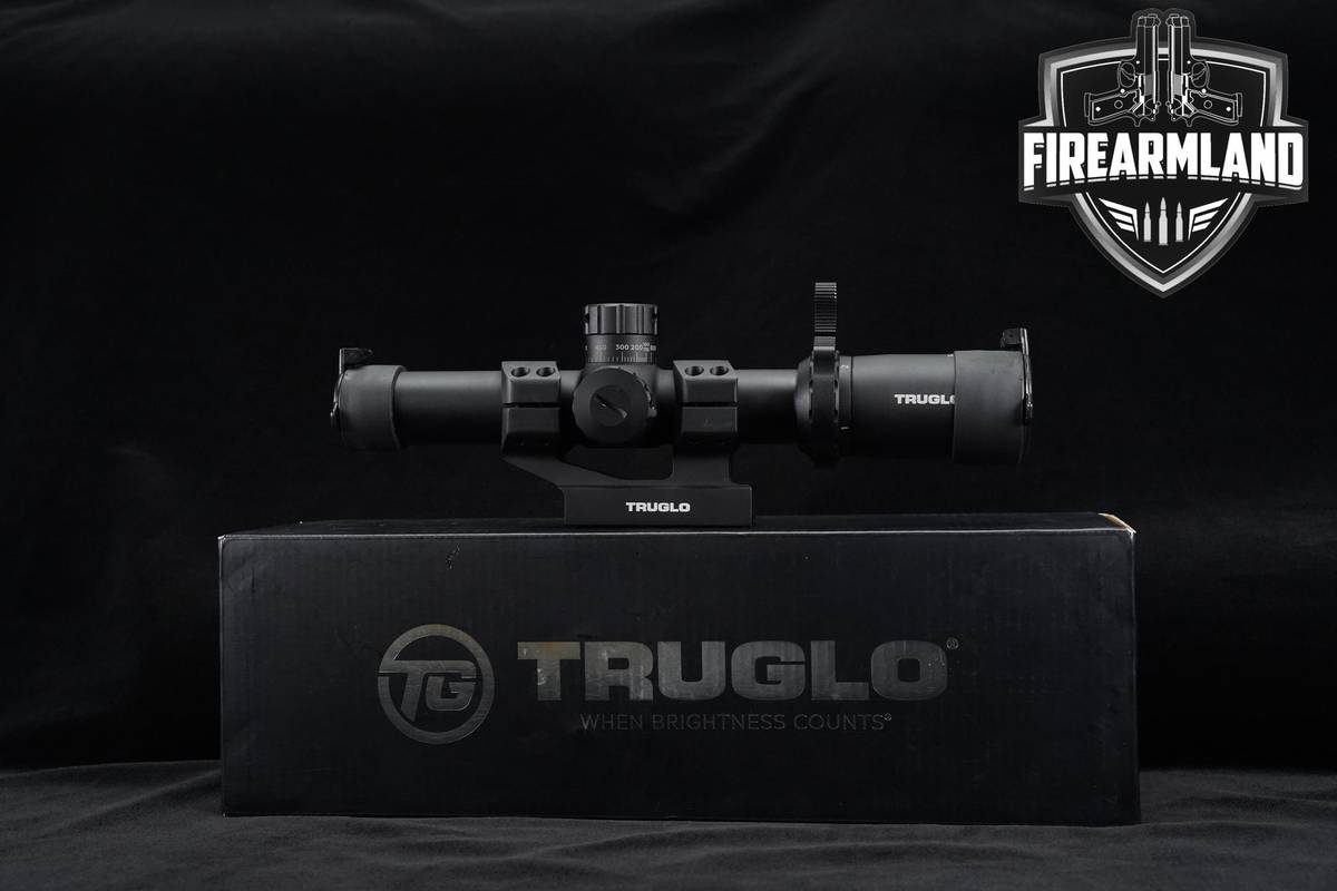 Truglo SCP TAC 1-6X24 Dual Color Illuminated Duplex Reticle SFP +ORIG BOX